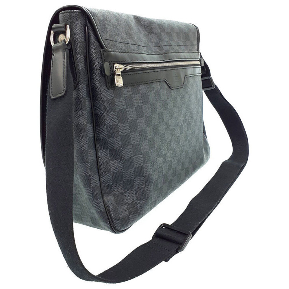 Louis Vuitton Black Bag Graphite Damier Renzo Shoulder